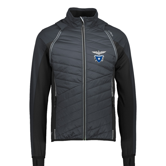 WINDSTOPPER MANICHE STACCABILI CON IMBOTTITURA CORPETTO UOMO (NERO ANTRACITE, 46)