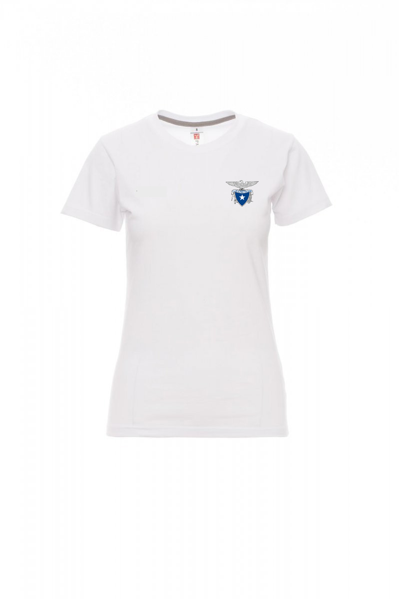 T-SHIRT IN COTONE SUNRISE - DONNA (BIANCO, S)