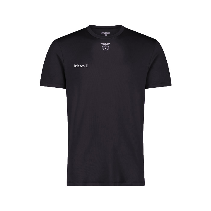 T-SHIRT TECNICA INTERMEDIA UOMO IN PIQUET (ANTRACITE, 44)