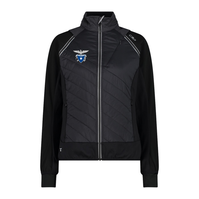 WINDSTOPPER MANICHE STACCABILI CON IMBOTTITURA CORPETTO DONNA (NERO ANTRACITE, 40)