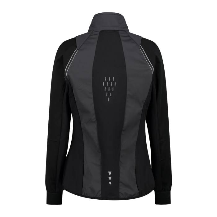 WINDSTOPPER MANICHE STACCABILI CON IMBOTTITURA CORPETTO DONNA (NERO ANTRACITE, 40)