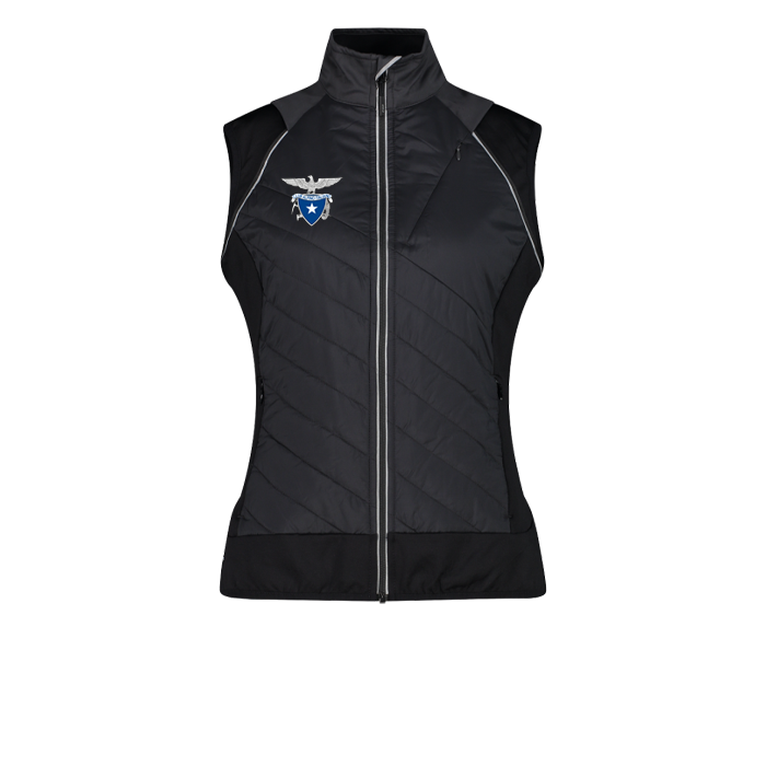 WINDSTOPPER MANICHE STACCABILI CON IMBOTTITURA CORPETTO DONNA (NERO ANTRACITE, 40)