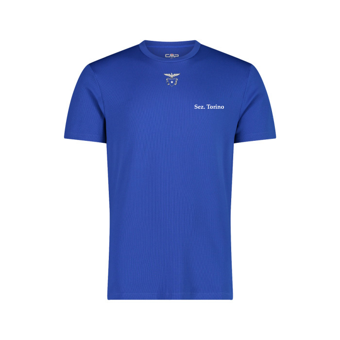 T-SHIRT TECNICA INTERMEDIA UOMO IN PIQUET (BLU SCURO, 44)