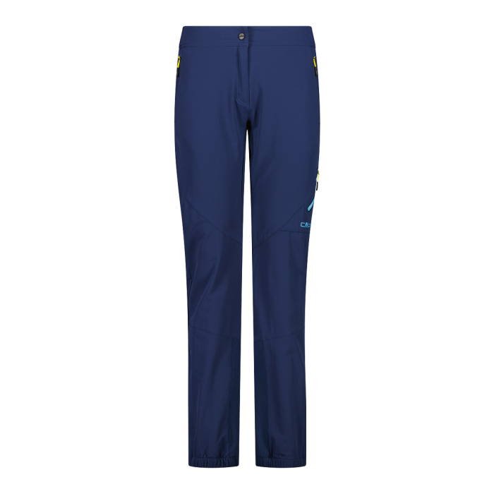 PANTALONE TECNICO IDROREPELLENTE - UNLIMITECH RIPSTOP DONNA (BLU, 40)