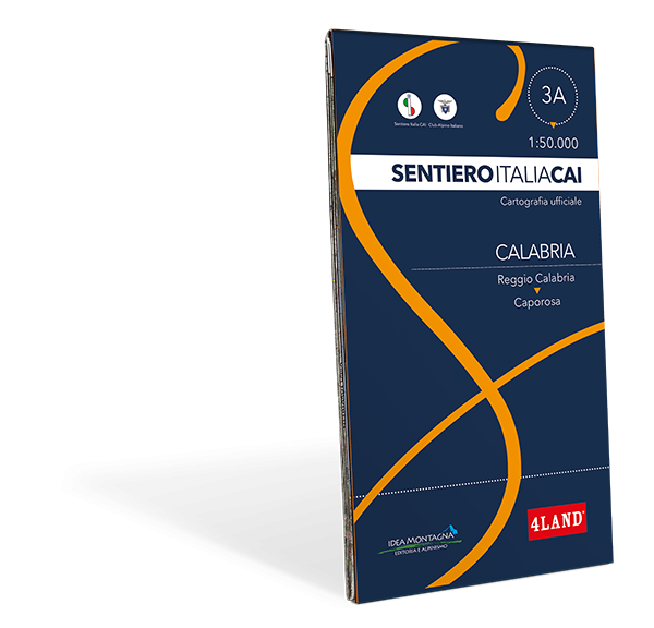 CARTA SENTIERO ITALIA CAI n. 3A - CALABRIA