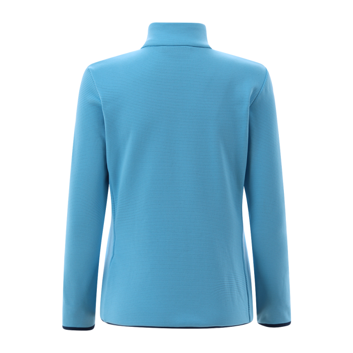 PILE GRID TECH CON ZIP DA DONNA (TOPAZIO MEL, 40)