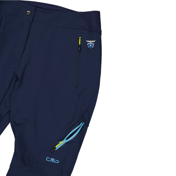 PANTALONE TECNICO IDROREPELLENTE - UNLIMITECH RIPSTOP DONNA (BLU, 40)