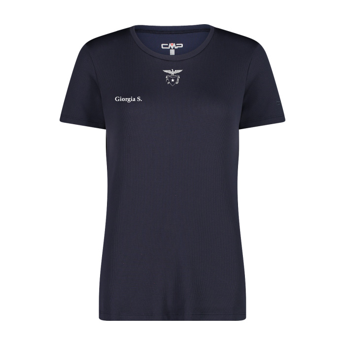 T-SHIRT TECNICA INTERMEDIA DONNA IN PIQUET (ANTRACITE, 40)
