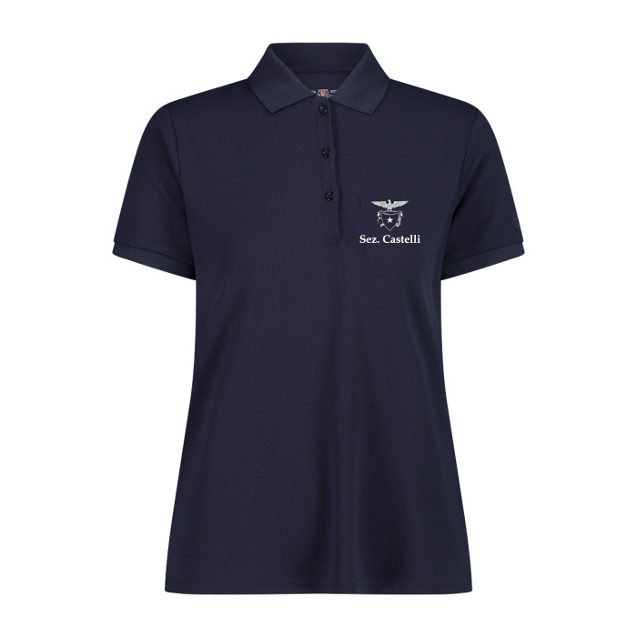 POLO TECNICA DONNA (BLACK BLU, 40)