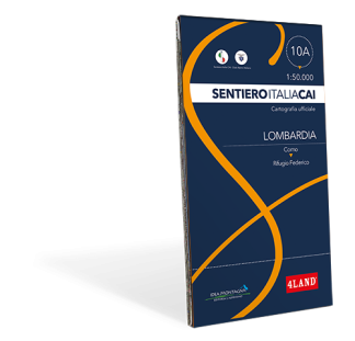 CARTA SENTIERO ITALIA CAI n. 10A - LOMBARDIA