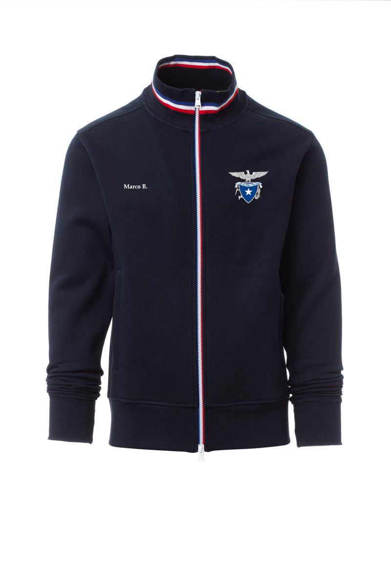 FELPA COTONE UOMO - NAZIONALE (BLU NAVY, S)