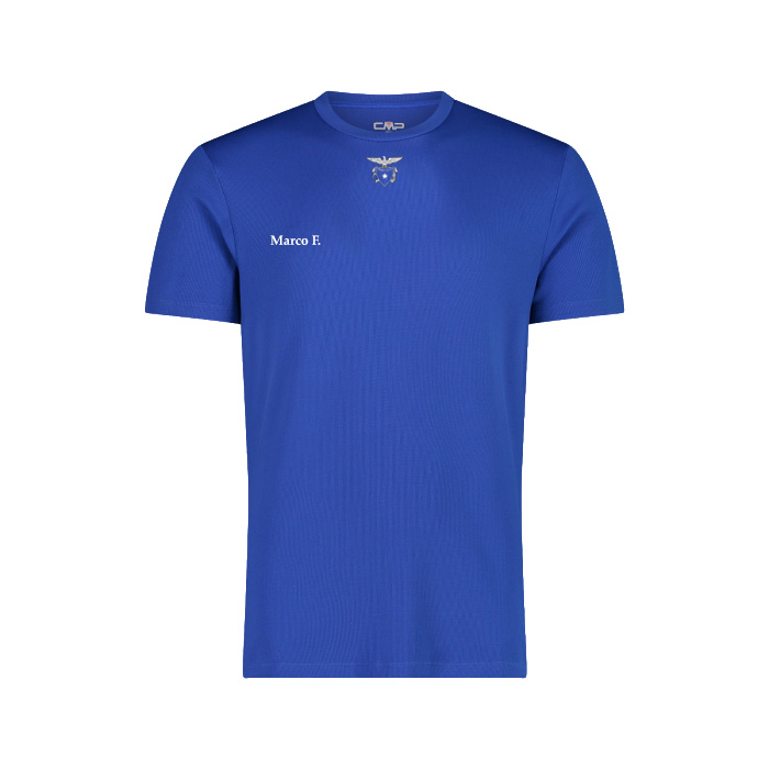 T-SHIRT TECNICA INTERMEDIA UOMO IN PIQUET (BLU SCURO, 44)