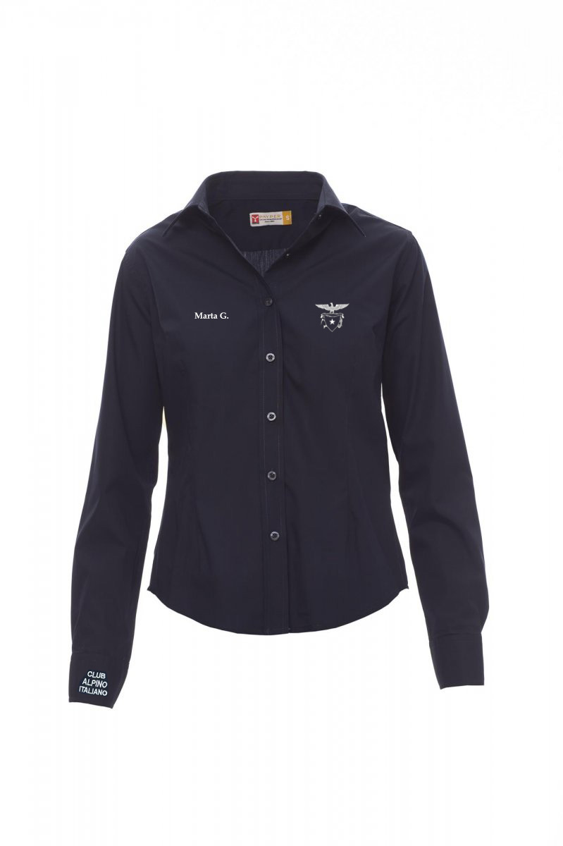 CAMICIA DONNA IMAGE (NAVY BLU, S)