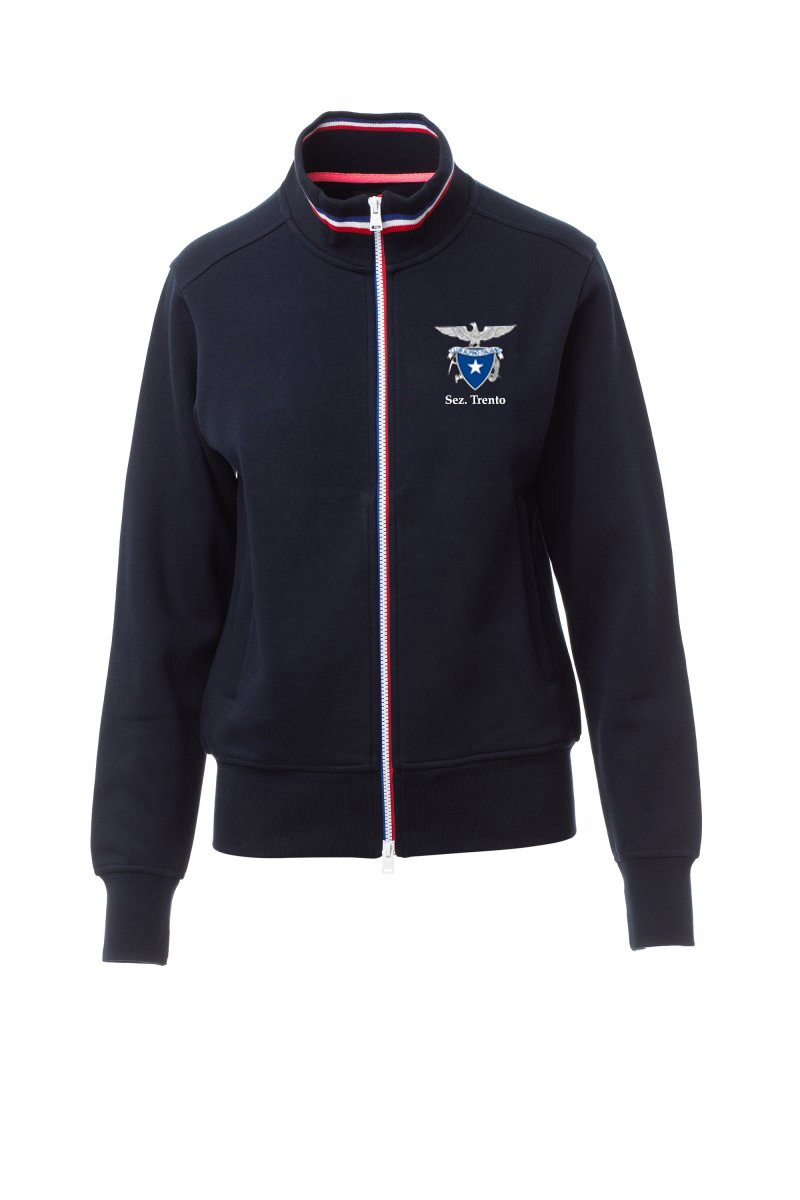 FELPA COTONE DONNA - NAZIONALE (BLU NAVY, S)